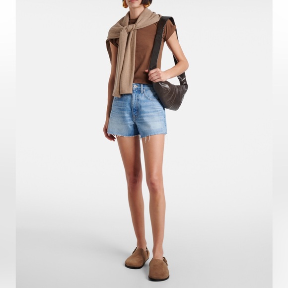 SLVRLAKE Pants - NEW 💎 SLVRLAKE NWT High Rise Denim Shorts 90s Vintage Cut Off Size 30 Made USA